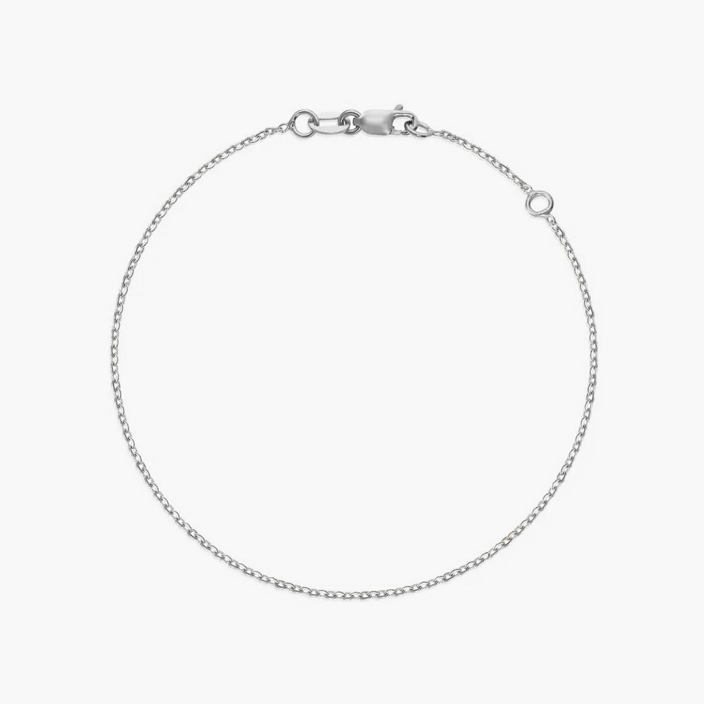 Бялозлатна гривна Simple Chain - Indira