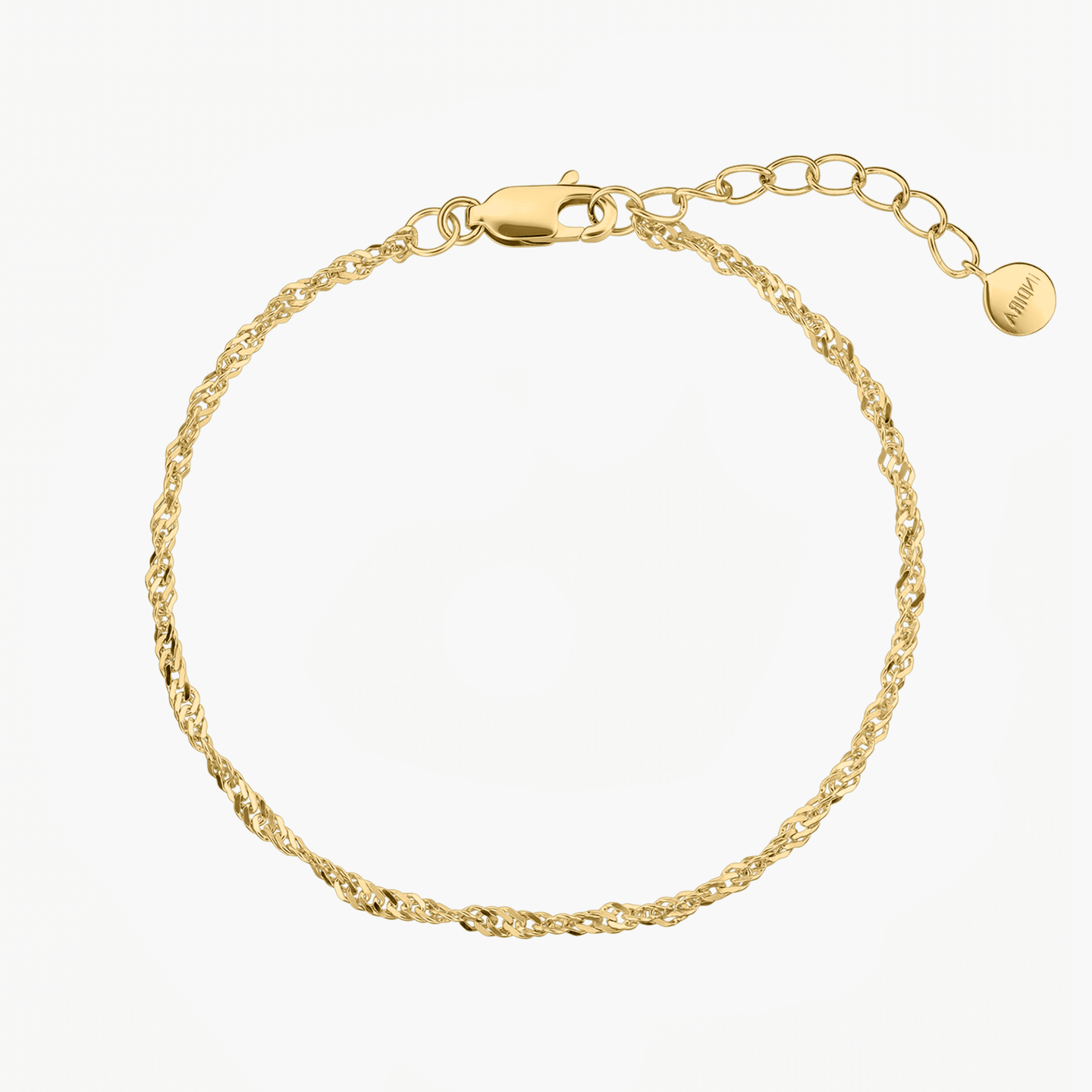 Сребърна гривна Golden Singapore - Indira