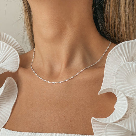 Lanț din argint Singapore - Indira