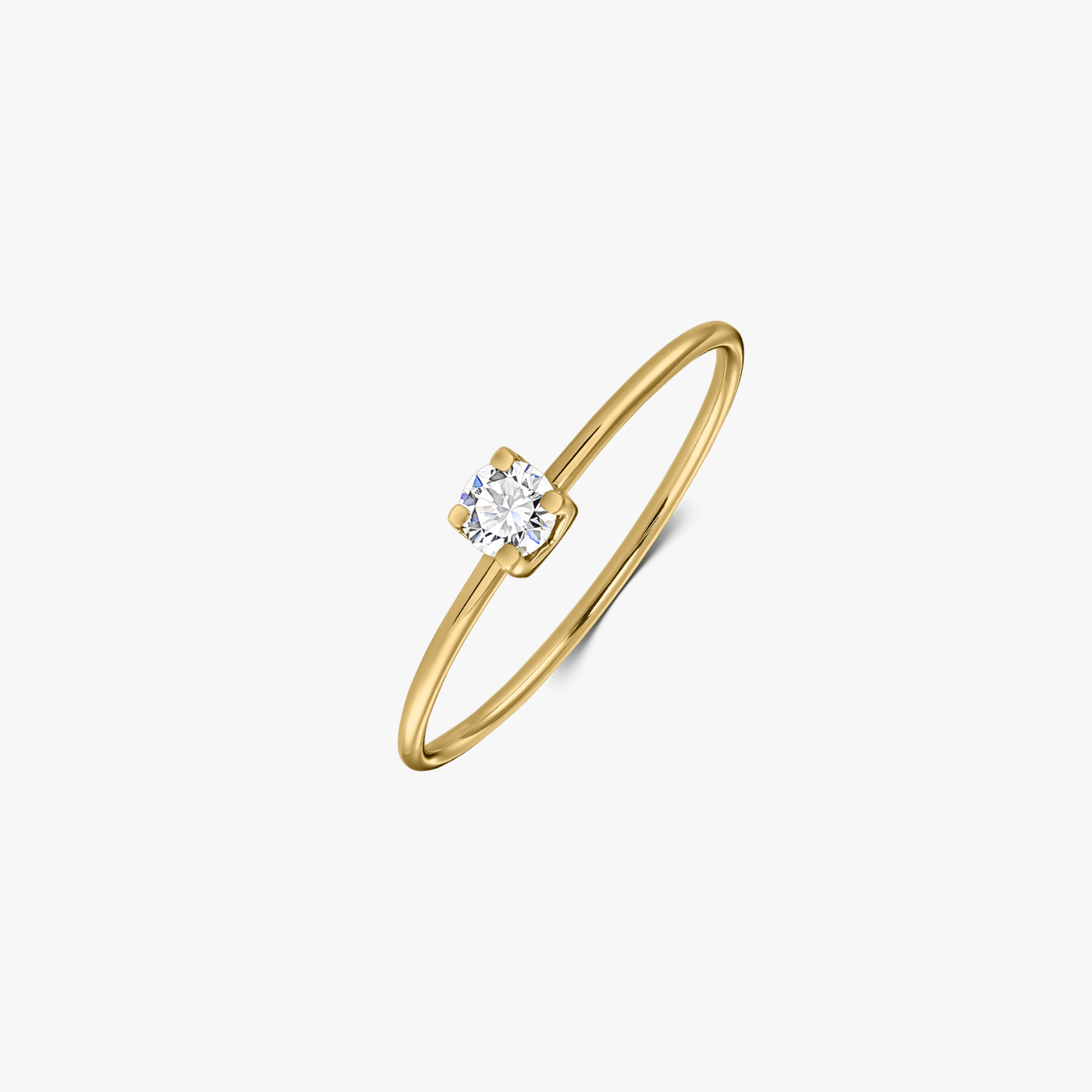 Златен Пръстен My First Diamond