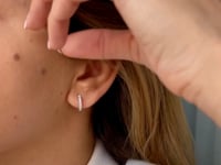 Сребърни обеци Sadie - Цирконий