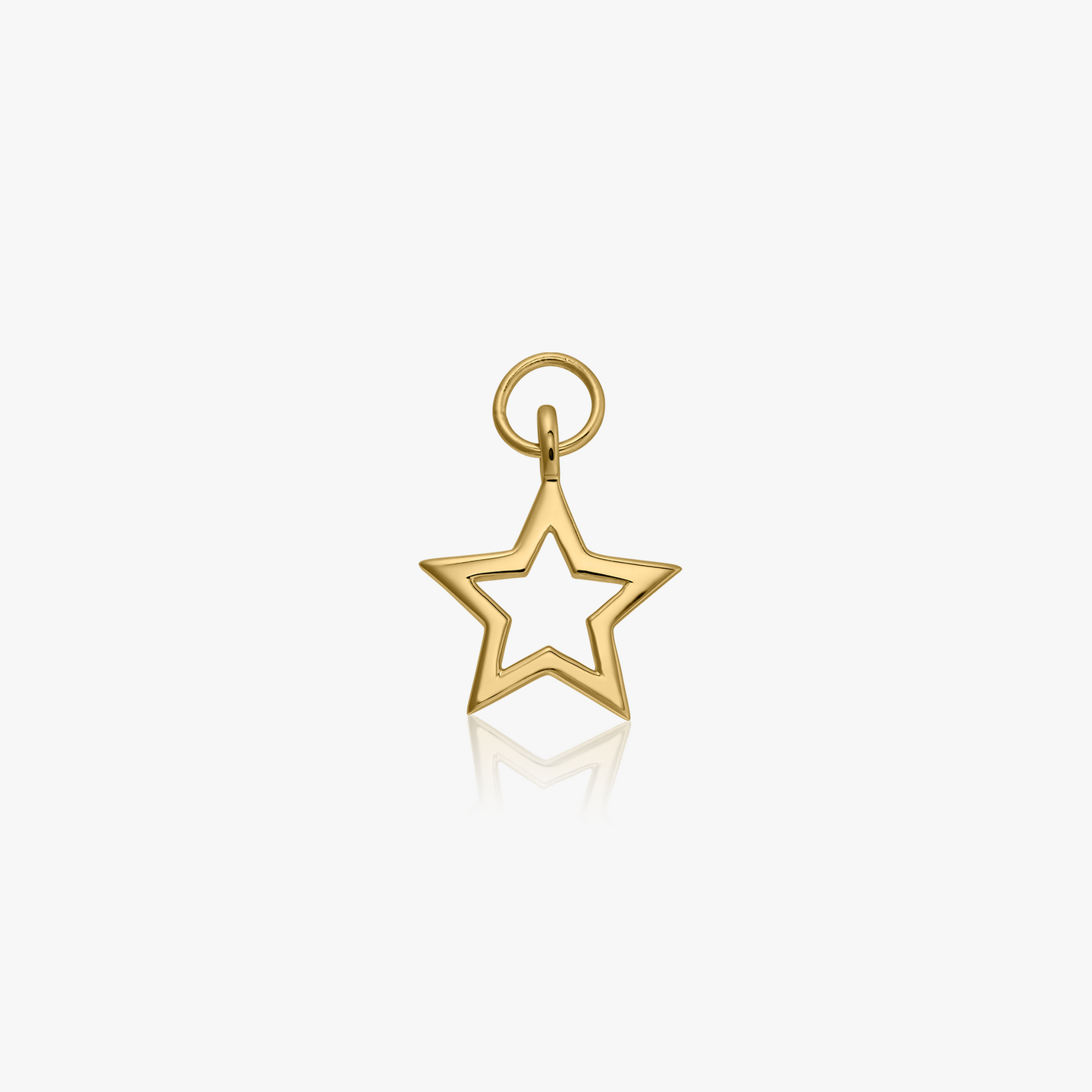 Сребърен медальон Little Star Golden - Indira
