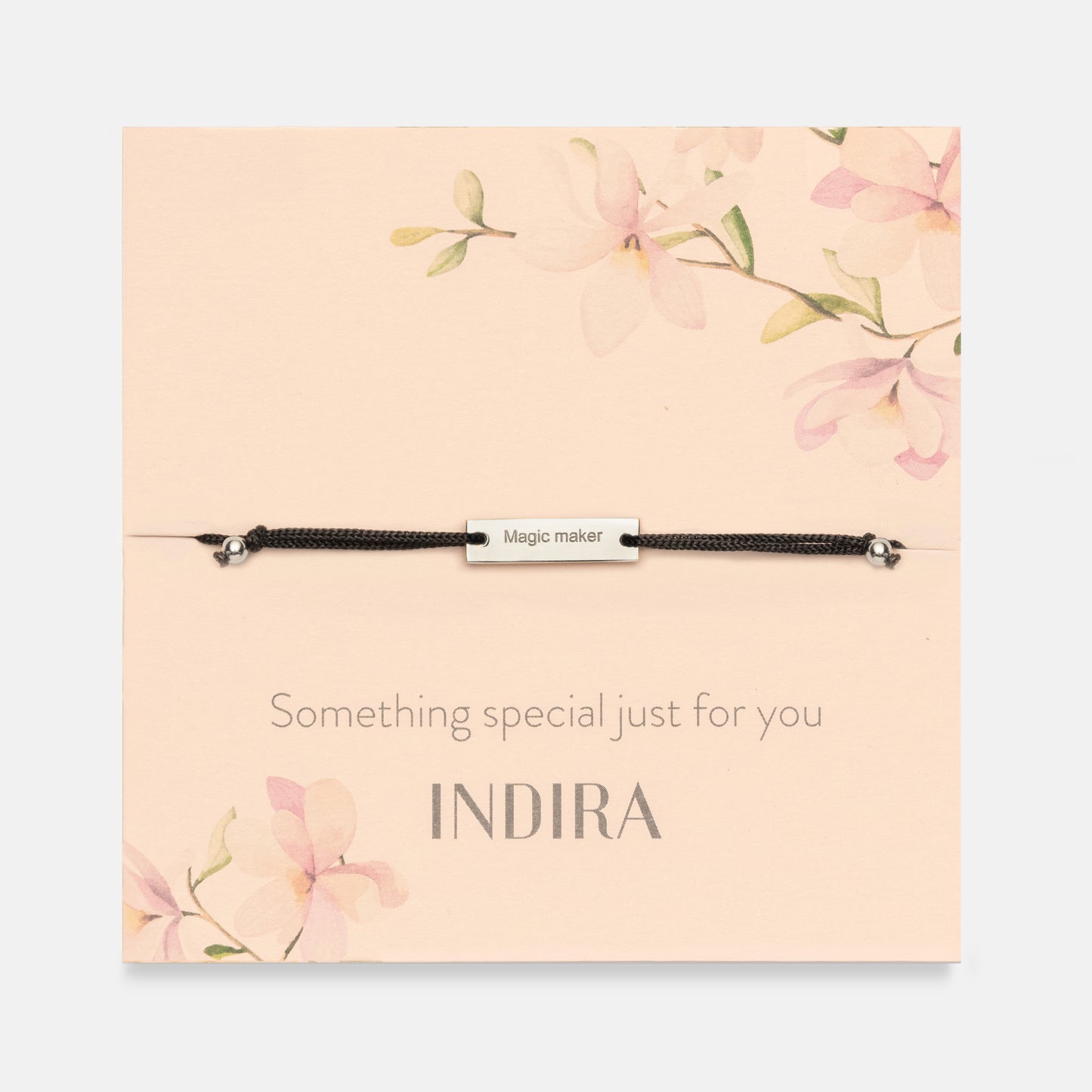 Brățară șnur din argint Magic Maker - Indira