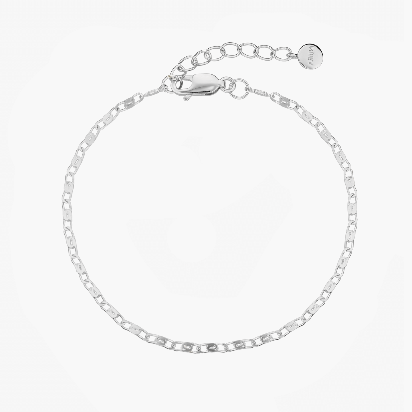 Сребърна гривна Anchor - Indira