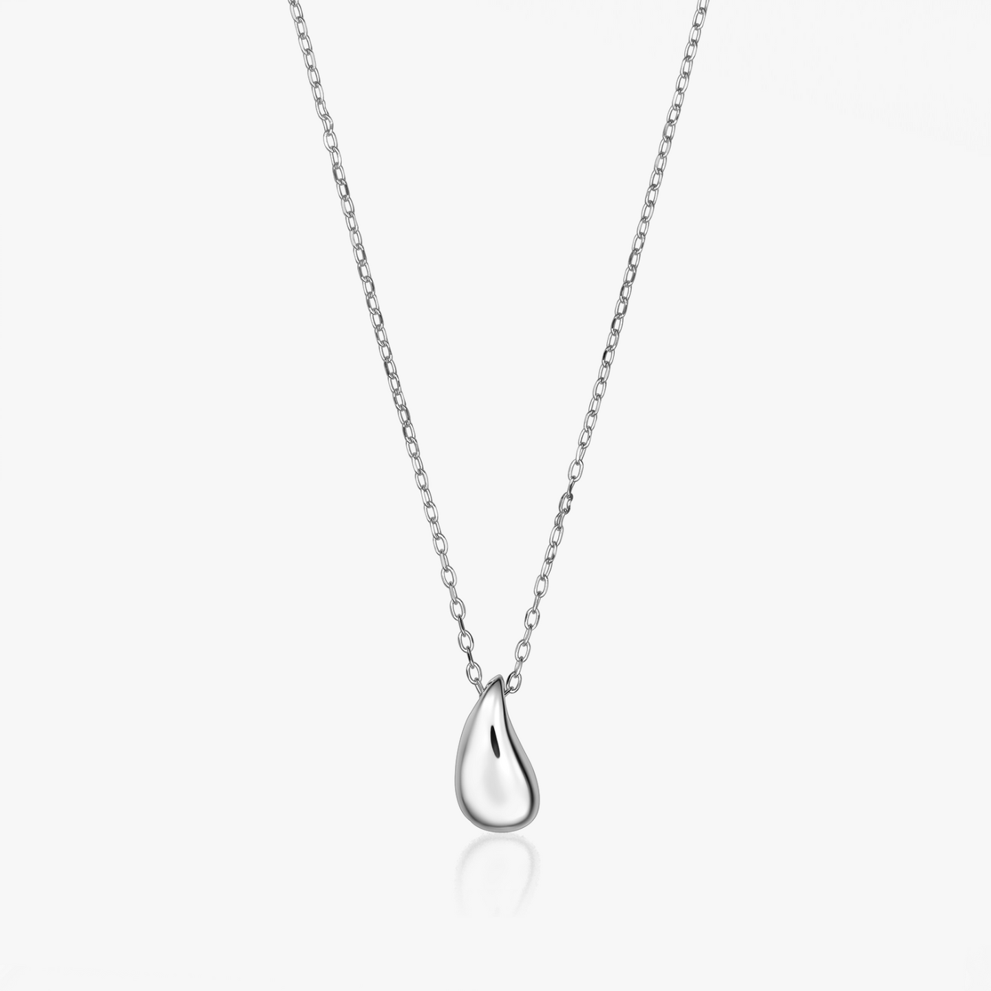 Сребърно колие Silver Drop - Indira