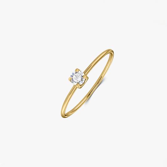 Златен Пръстен My First Diamond