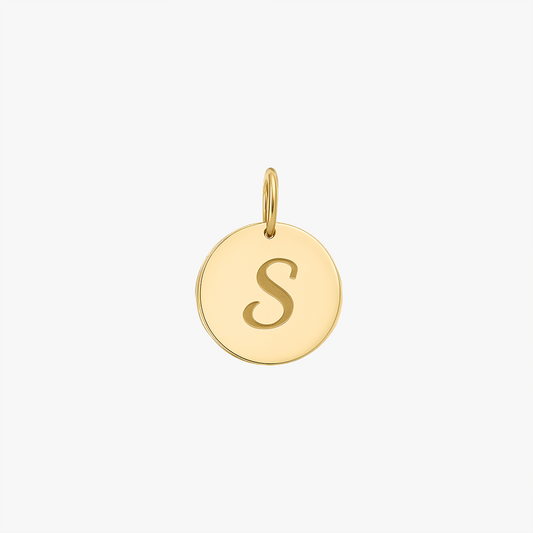 Pandantiv din argint Golden S