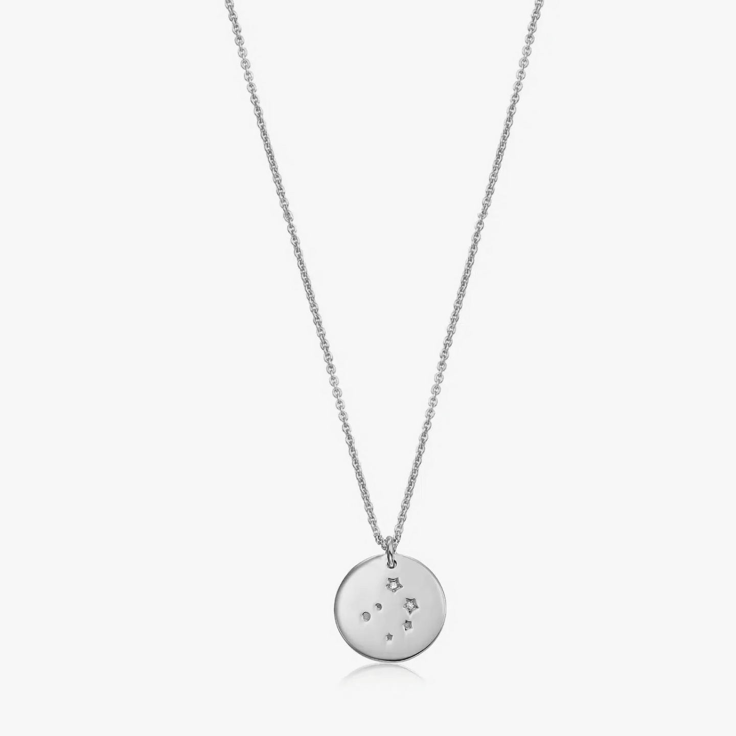 Сребърно колие Silver Zodiac - Libra - Indira