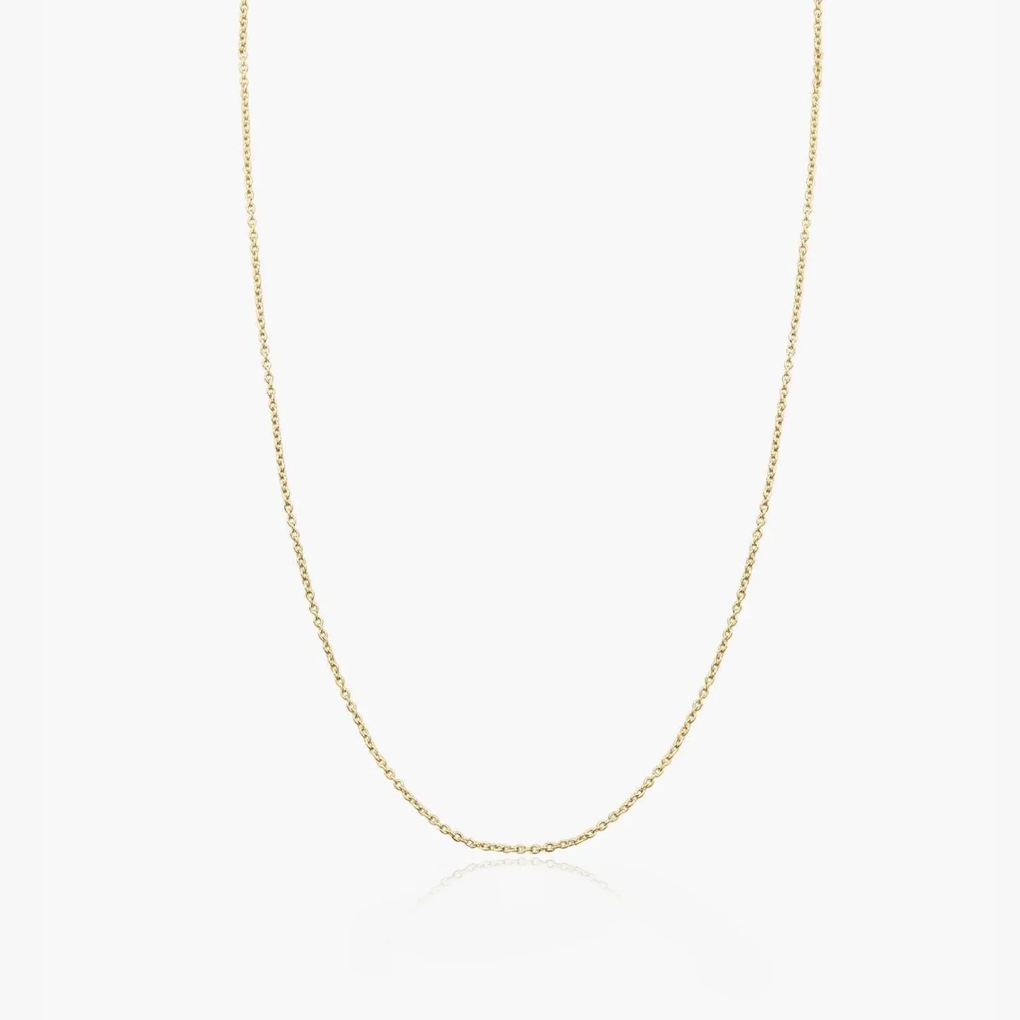 Сребърно колие Golden Simple - Indira